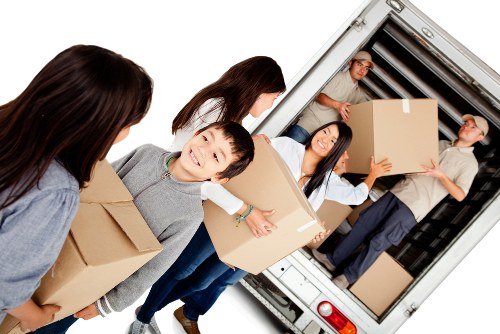 Commercial removal setup for a business move in Streatham