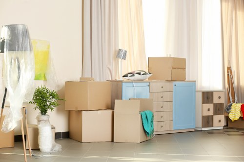 Customer raising a complaint about a moving service