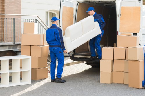 Removal truck hire service supporting a business relocation in Streatham