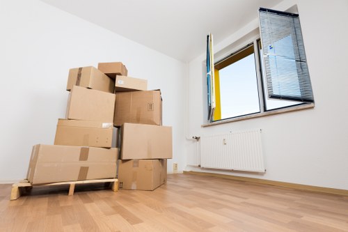 Careful loading of furniture during a Streatham flat relocation