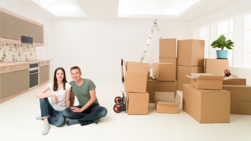 Careful handling of household items during a Streatham relocation