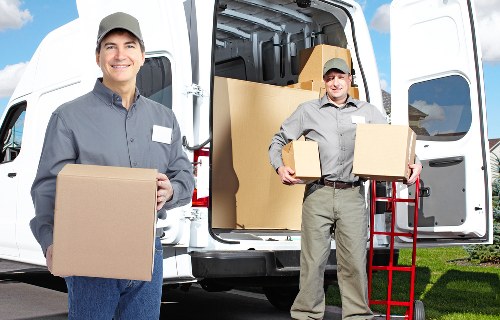 Reliable man and van service completing a local move in Streatham