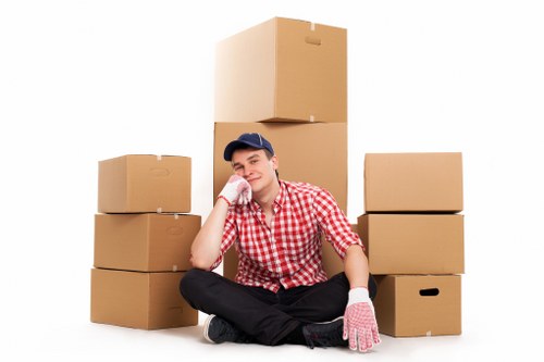 Streatham property move with careful loading and packing
